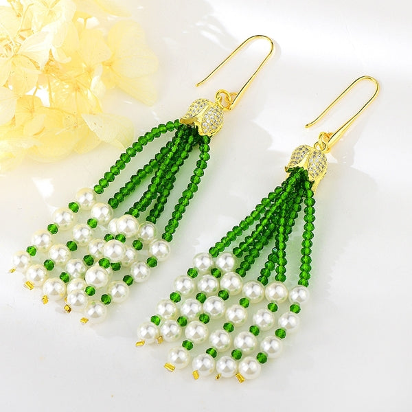 BIG TASSEL EARRINGS