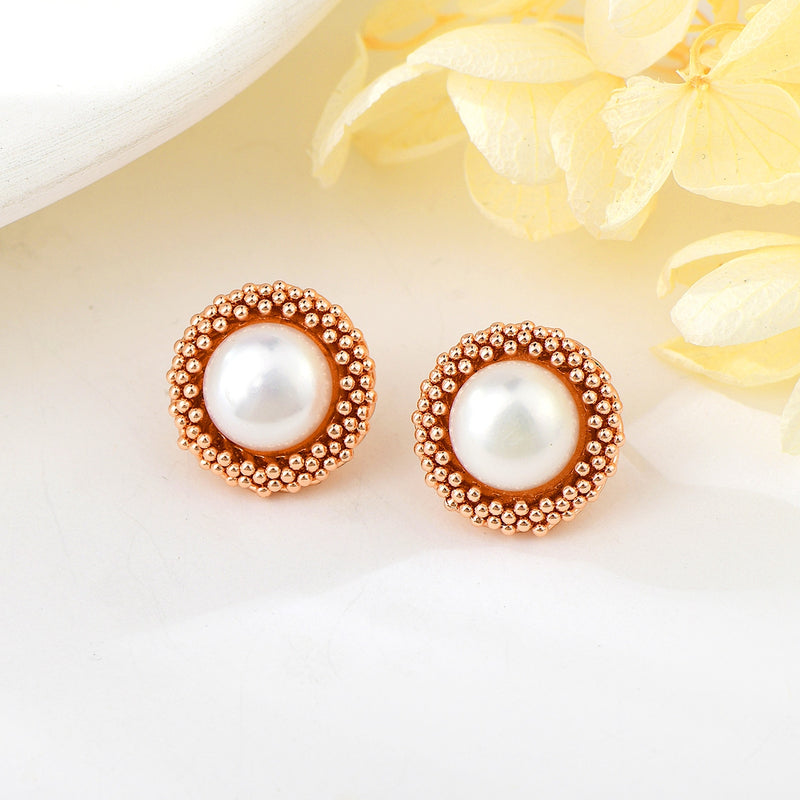 GOLD PLATED STUD EARRINGS
