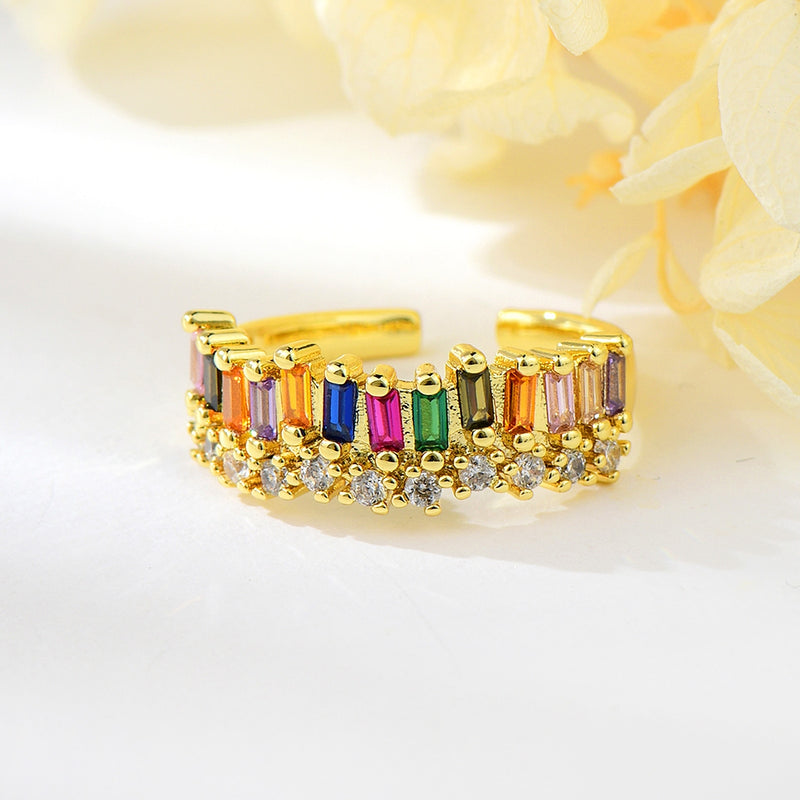 COLORFUL ADJUSTABLE RING