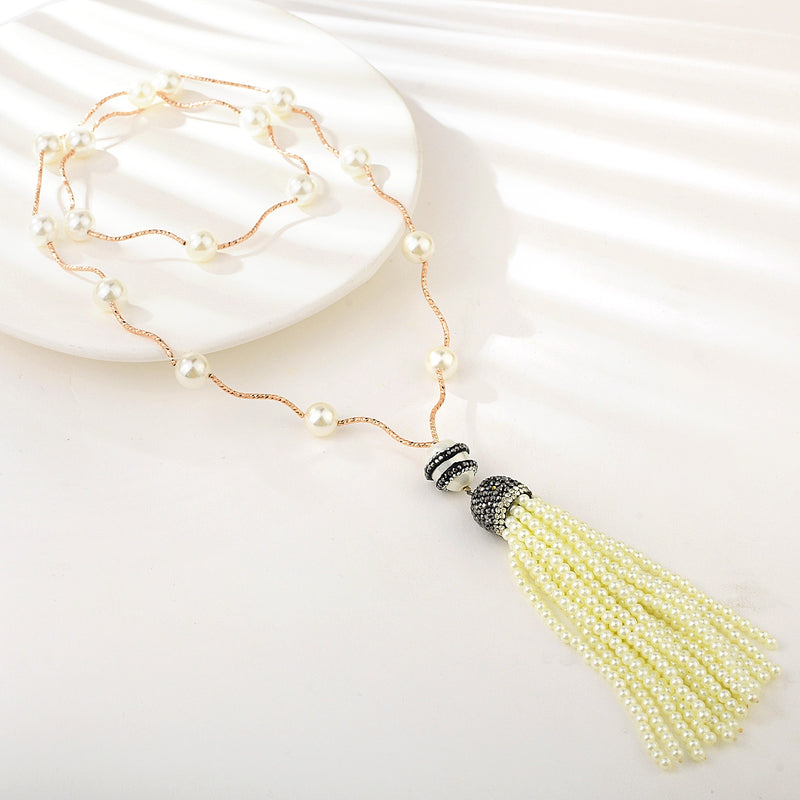 SHELL PEARL CLASSIC NECKLACE