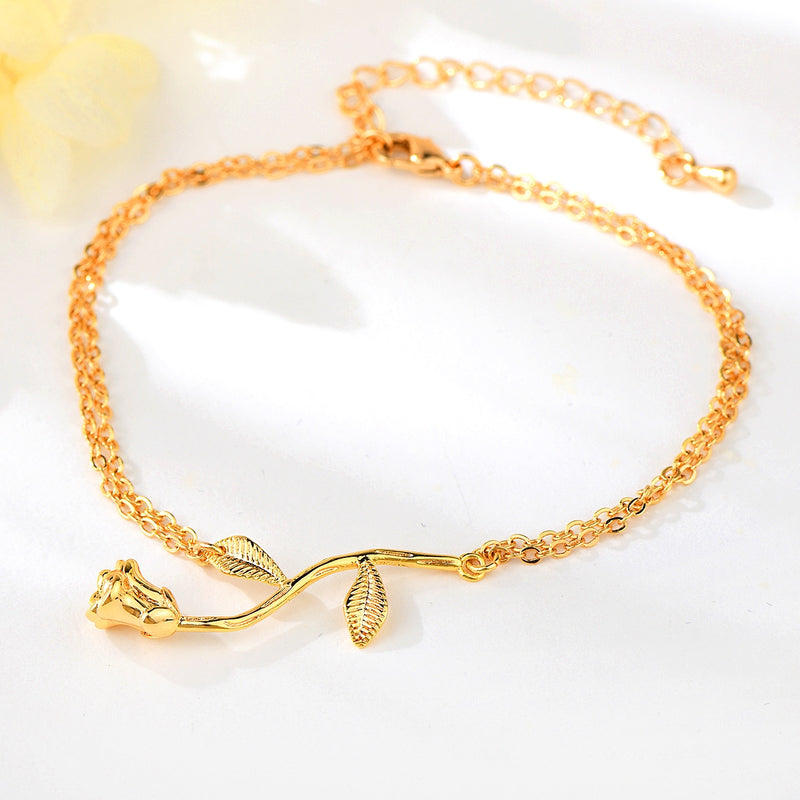 GOLD PLATED SMALL FASHION BRACELET