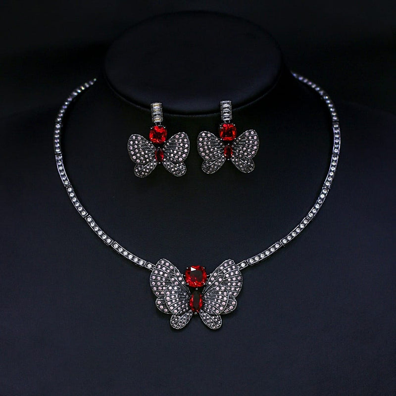PARTY PLATINUM PLATED 2 PIECE JEWELRY SET