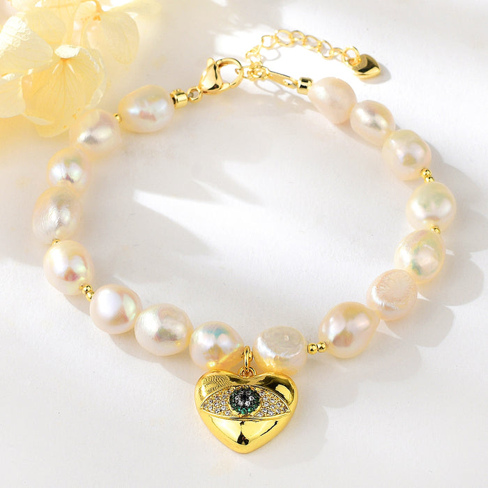 GOLD PLATED CHARM BRACELET