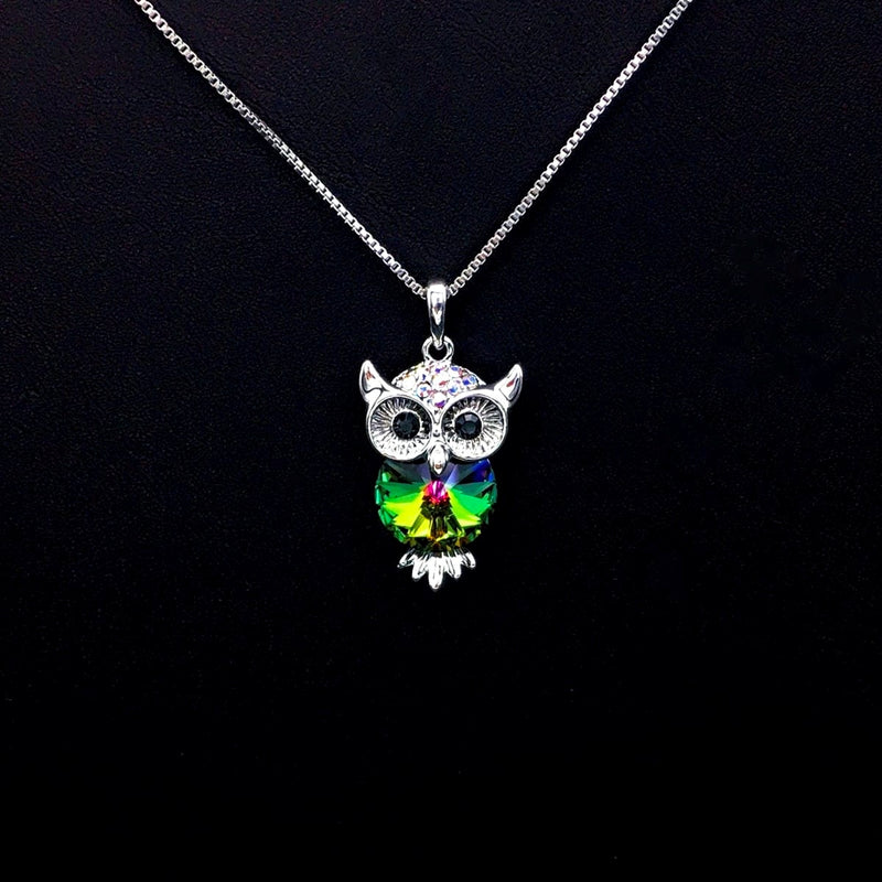 OWL PENDANT NECKLACE