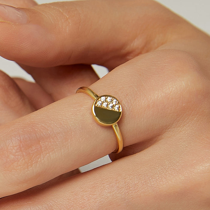 CUBIC ZIRCONIA FASHION RING