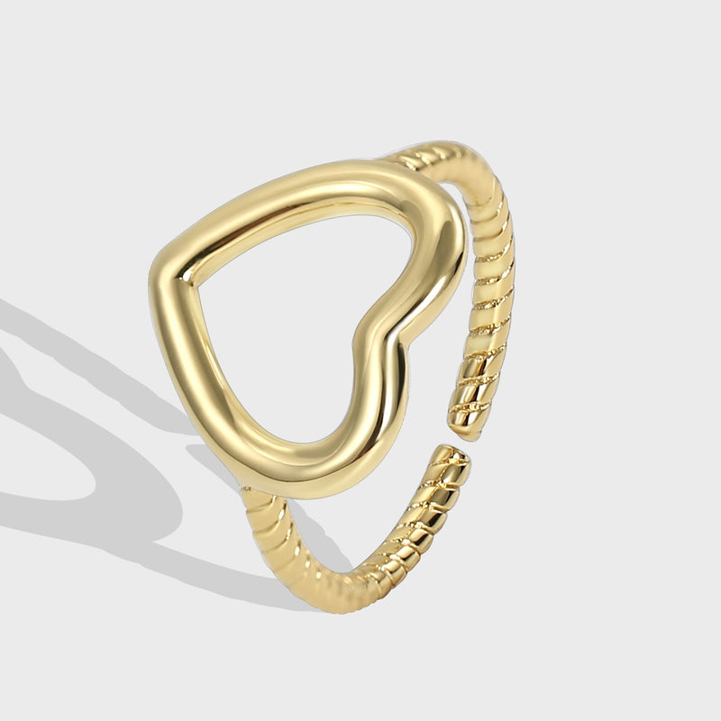 GOLD PLATED FASHION RING