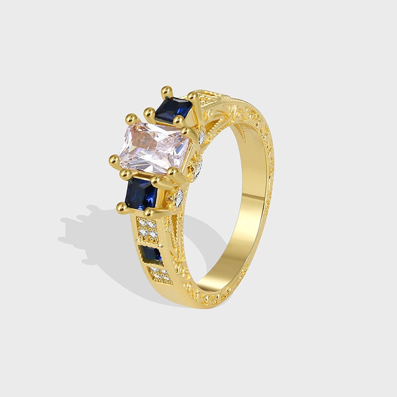 GEOMETRIC FASHION RING