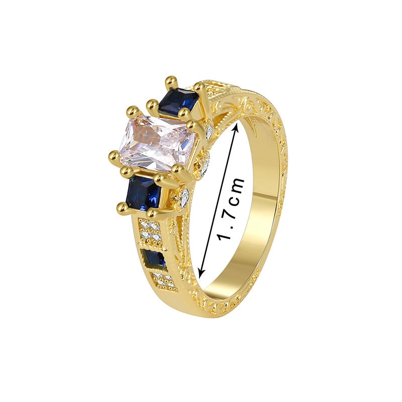 GEOMETRIC FASHION RING