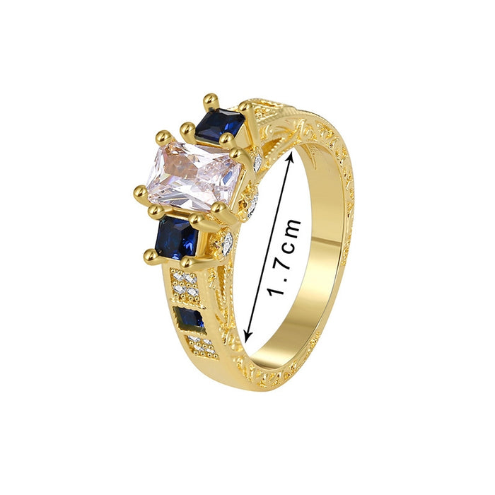 GEOMETRIC FASHION RING