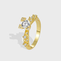 GOLD PLATED FASHION RING