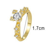 GOLD PLATED FASHION RING