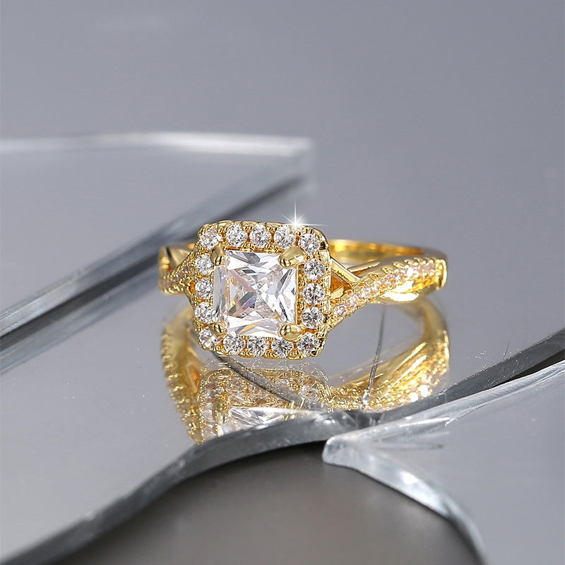 CUBIC ZIRCONIA FASHION RING