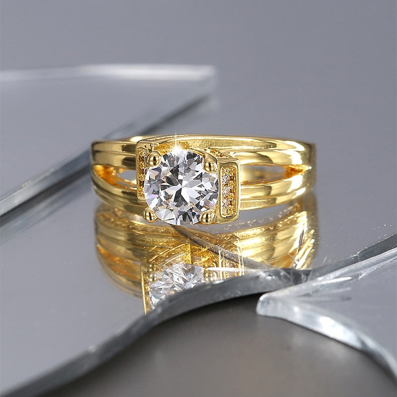 CUBIC ZIRCONIA FASHION RING