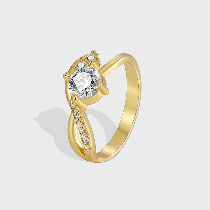 CUBIC ZIRCONIA FASHION RING