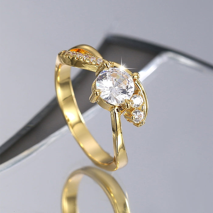 CUBIC ZIRCONIA FASHION RING