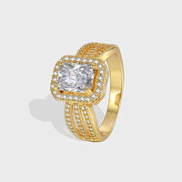 CUBIC ZIRCONIA FASHION RING