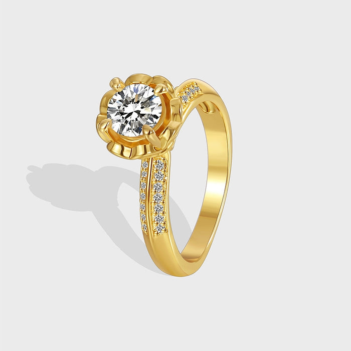 GOLD PLATED FASHION RING