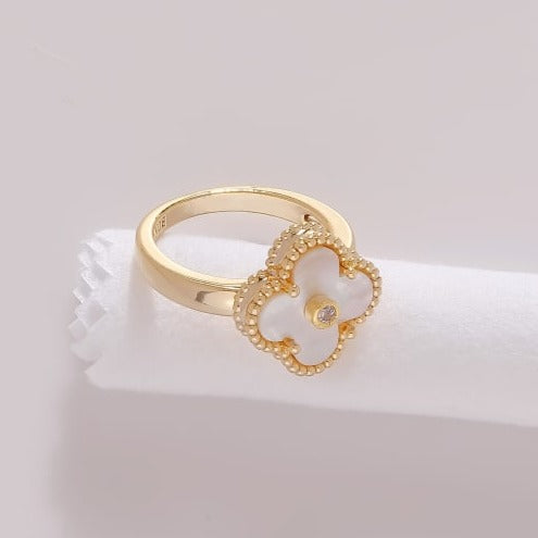 SHELL FLOWER RING