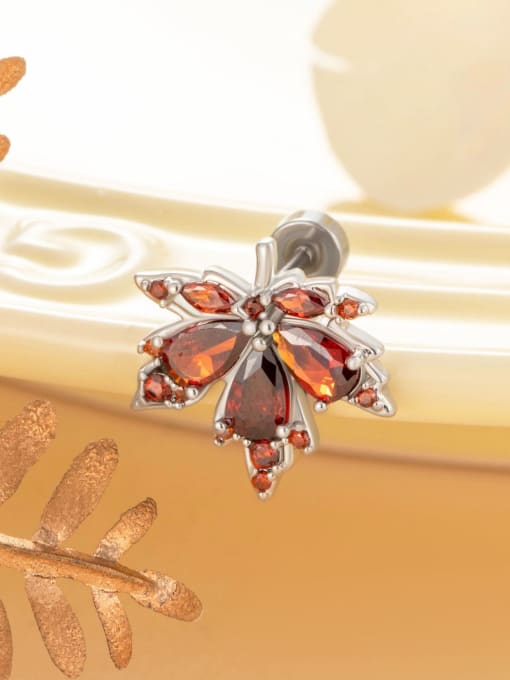 FALL LEAF SINGLE EARRING
