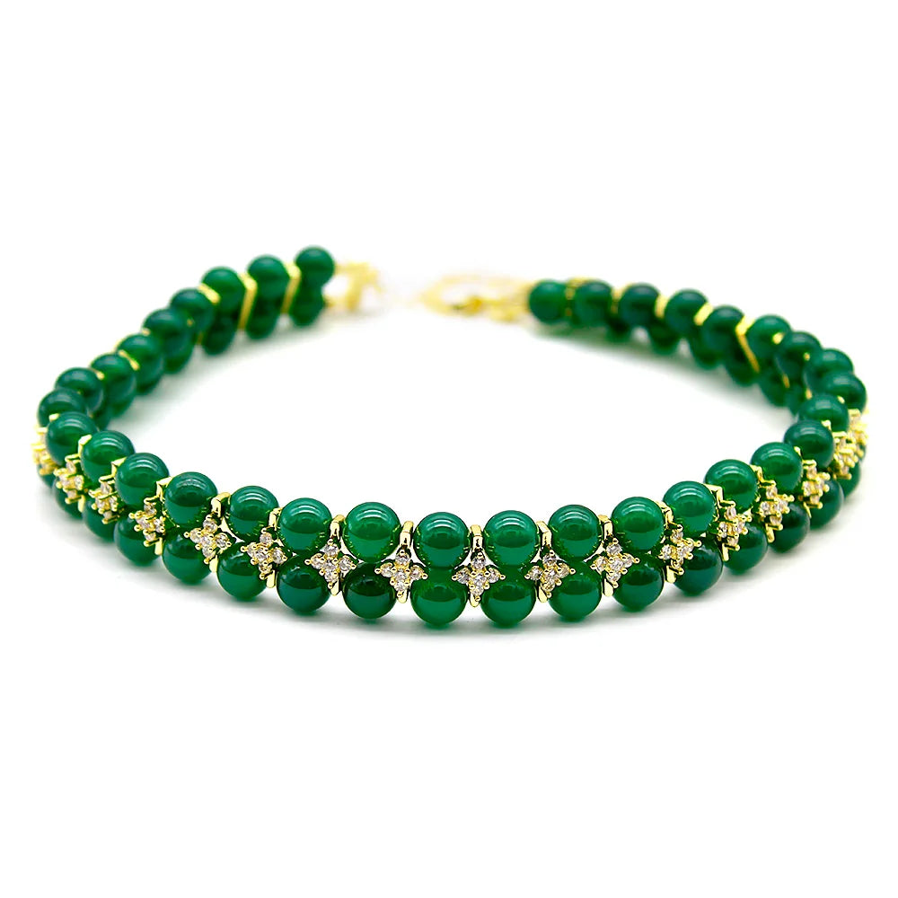 Green Agate Necklace
