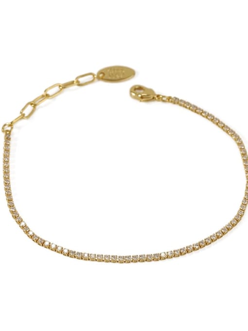 MINIMALIST GOLDEN BRASS BRACELET