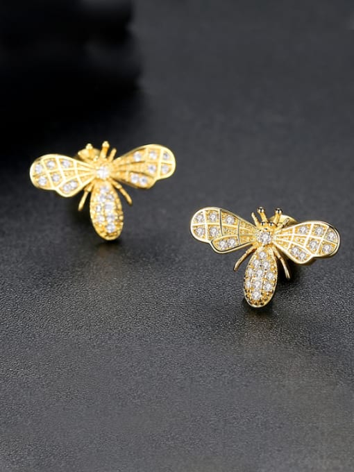 GORGEOUS GOLDEN BEE EARRINGS