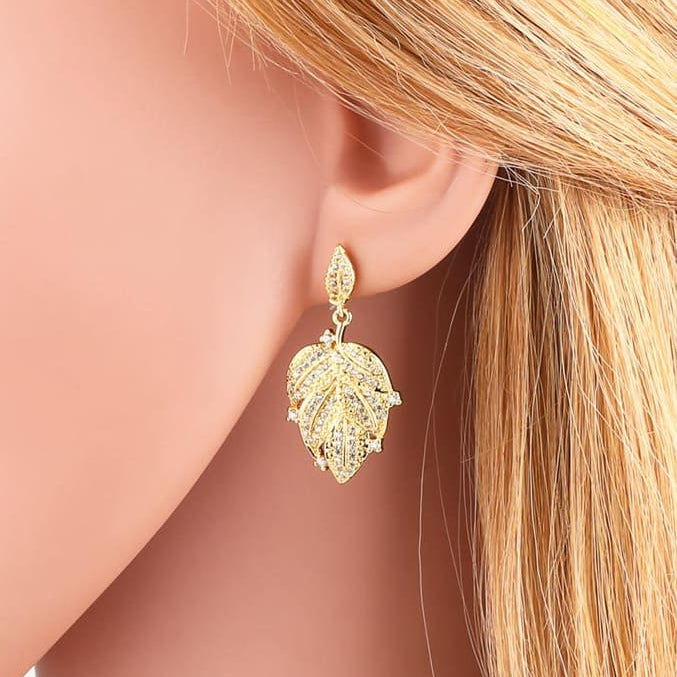 LEAF EARRINGS