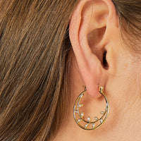 LEAF MINIMALIST EARRINGS