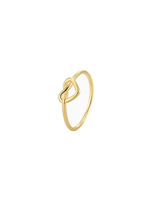MINIMALIST HEART BAND RING