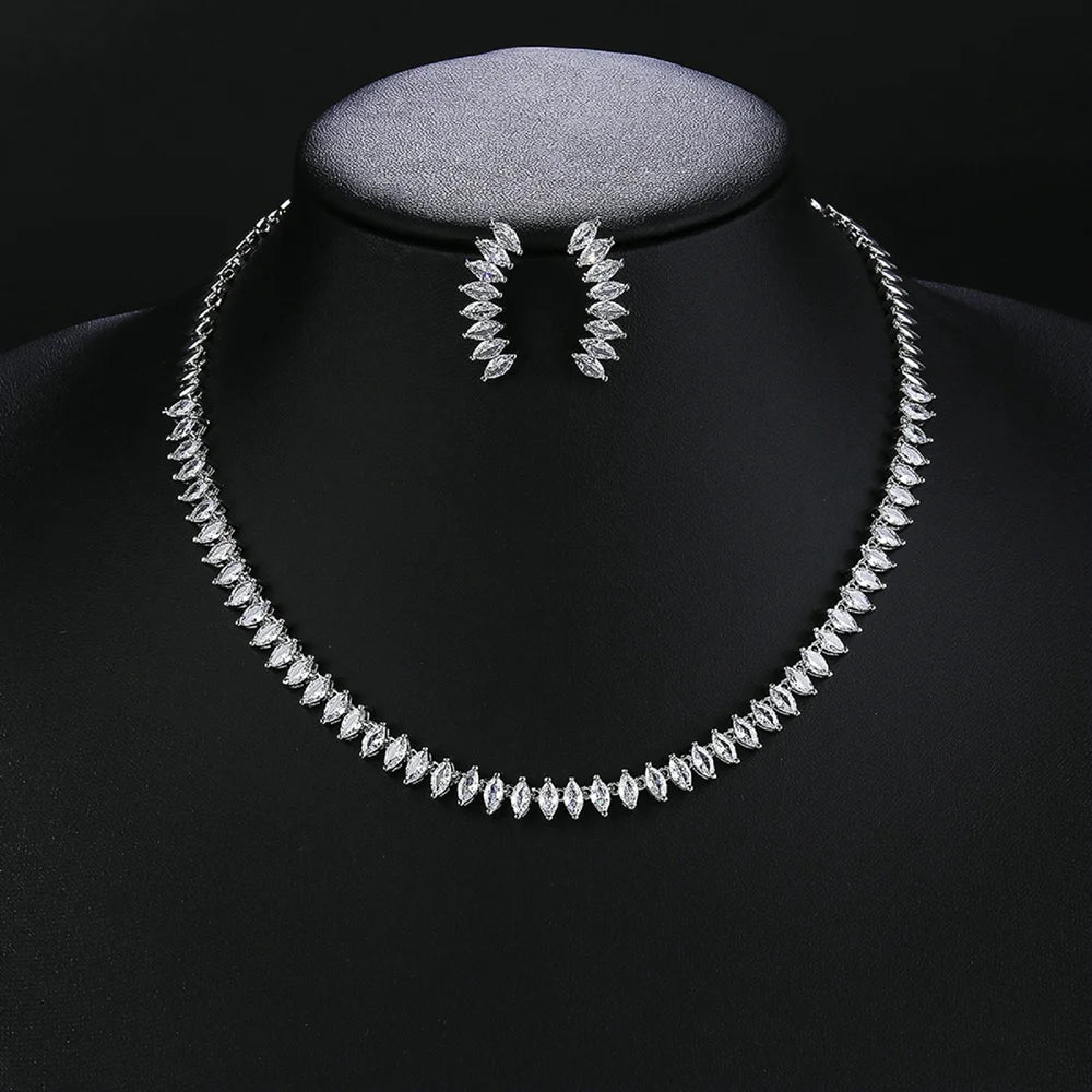 CUBIC ZIRCONIA JEWELRY SET