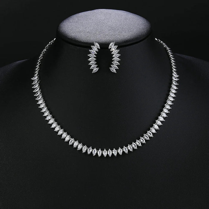CUBIC ZIRCONIA JEWELRY SET
