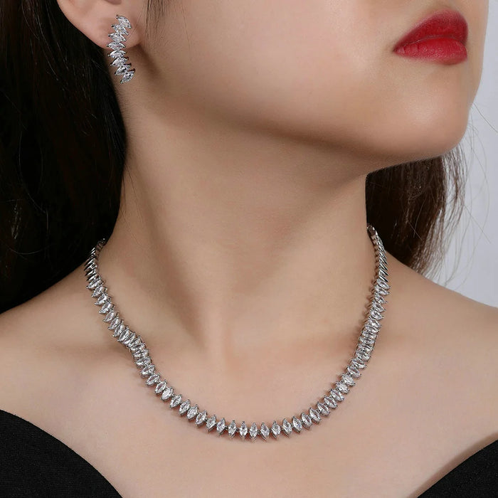 CUBIC ZIRCONIA JEWELRY SET