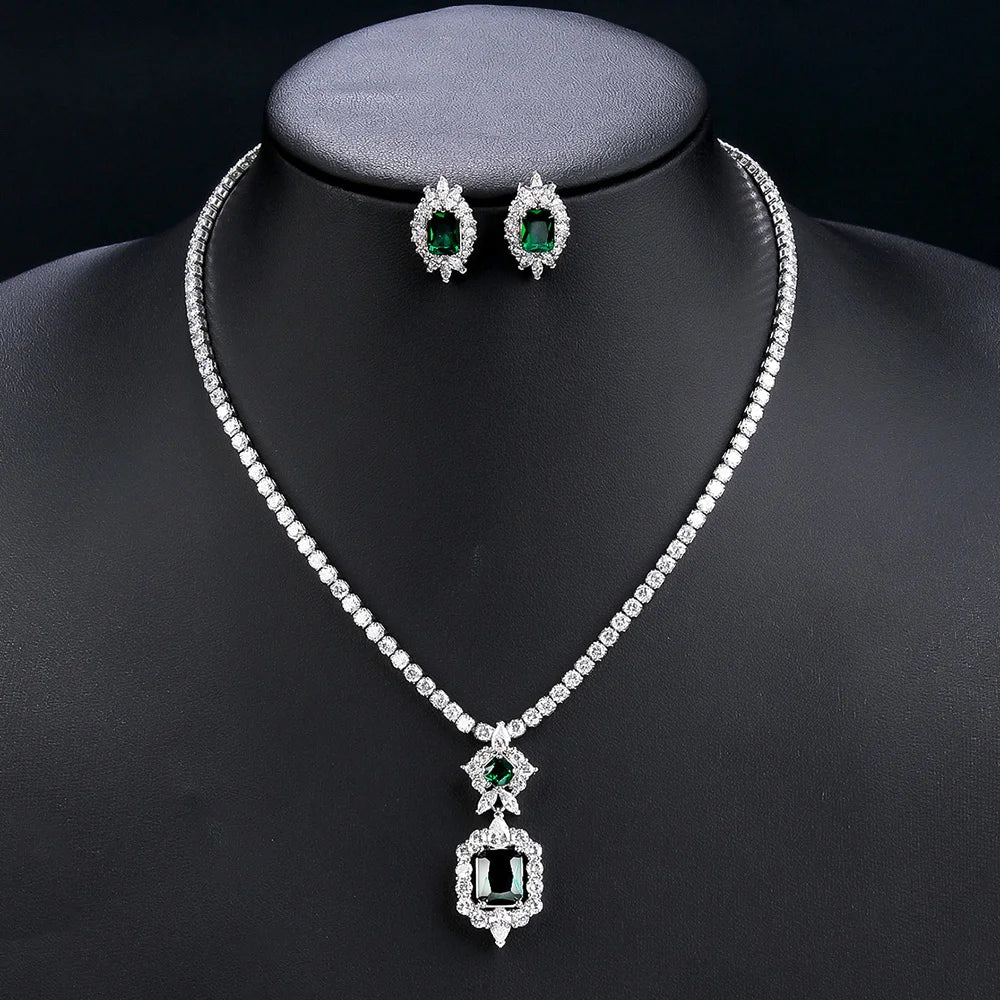 CUBIC ZIRCONIA JEWELRY SET