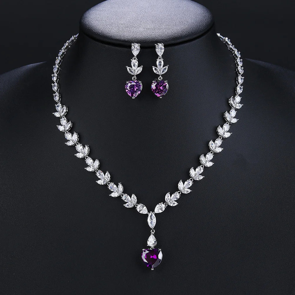 CUBIC ZIRCONIA JEWELRY SET