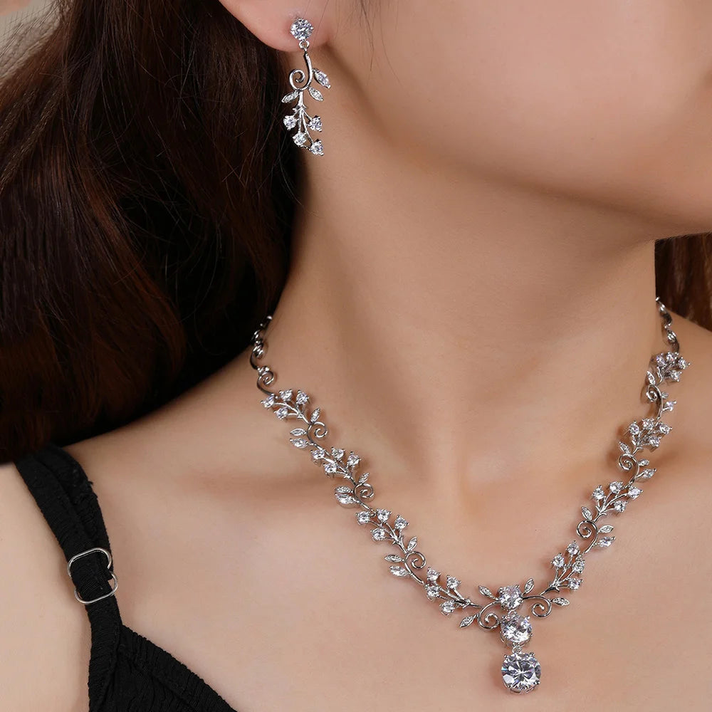 CUBIC ZIRCONIA JEWELRY SET