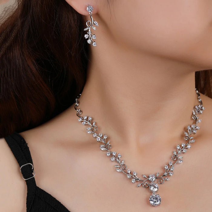 CUBIC ZIRCONIA JEWELRY SET
