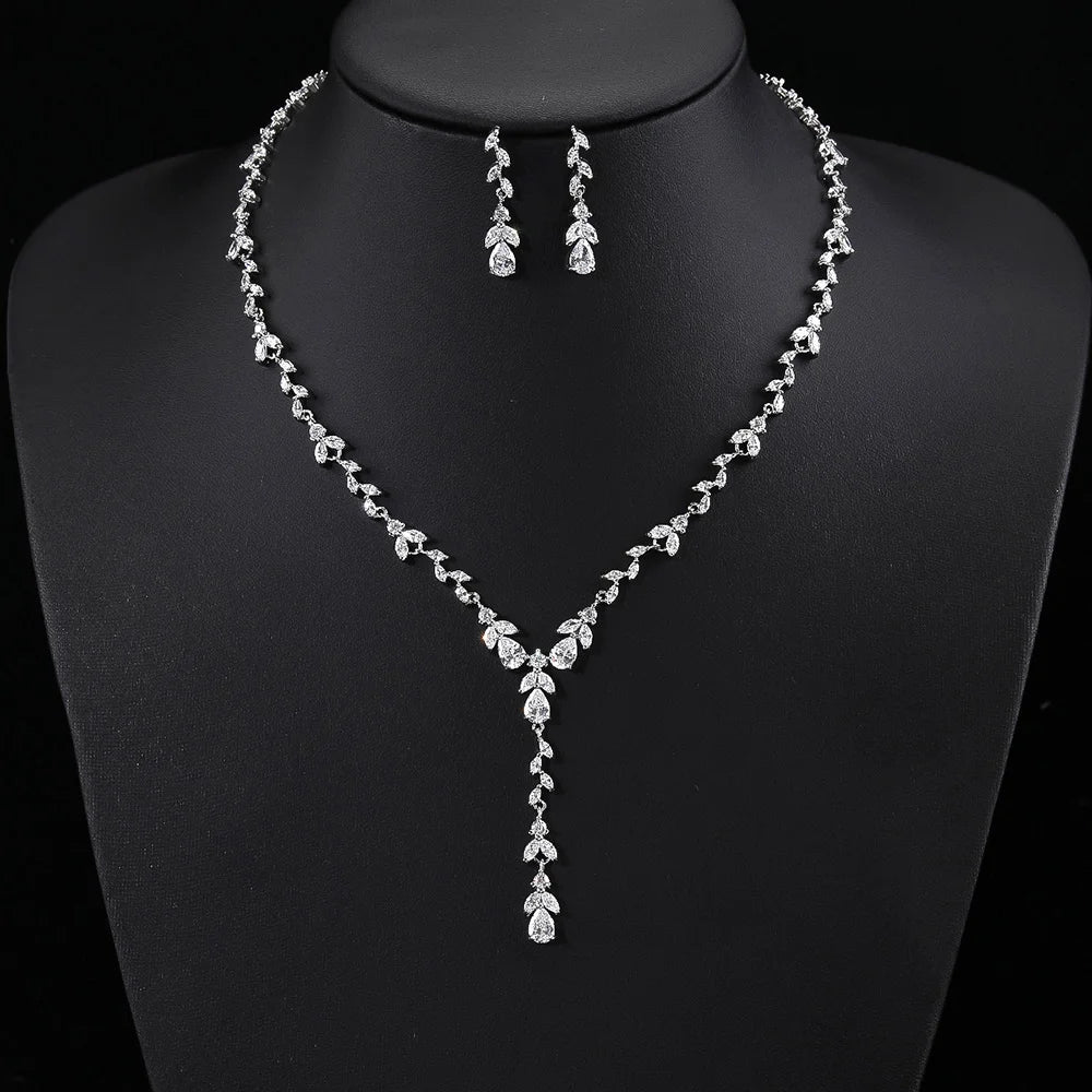 CUBIC ZIRCONIA JEWELRY SET