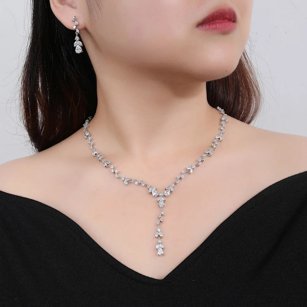 CUBIC ZIRCONIA JEWELRY SET