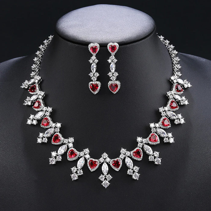 CUBIC ZIRCONIA JEWELRY SET