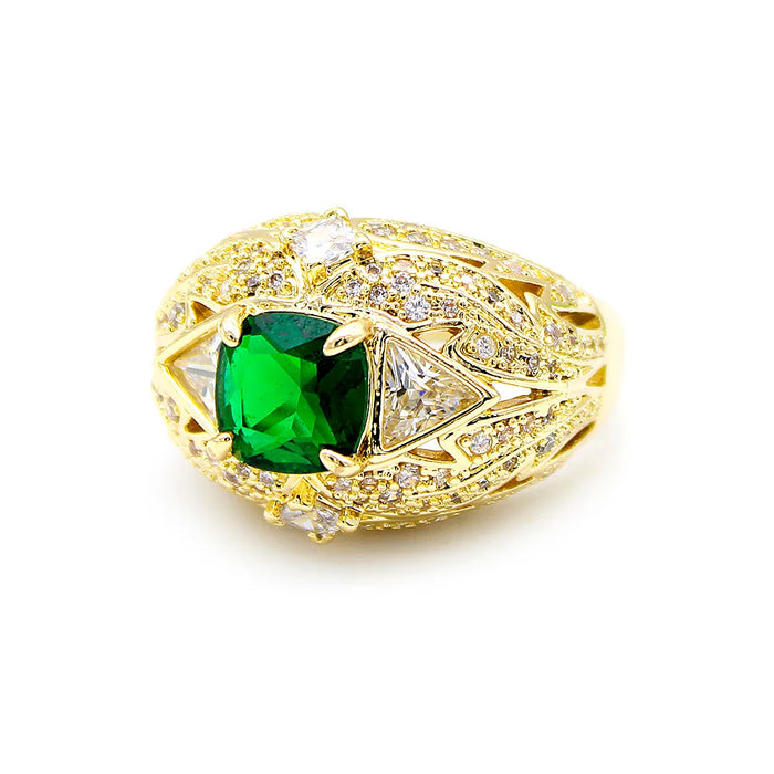GREEN RUBY RING