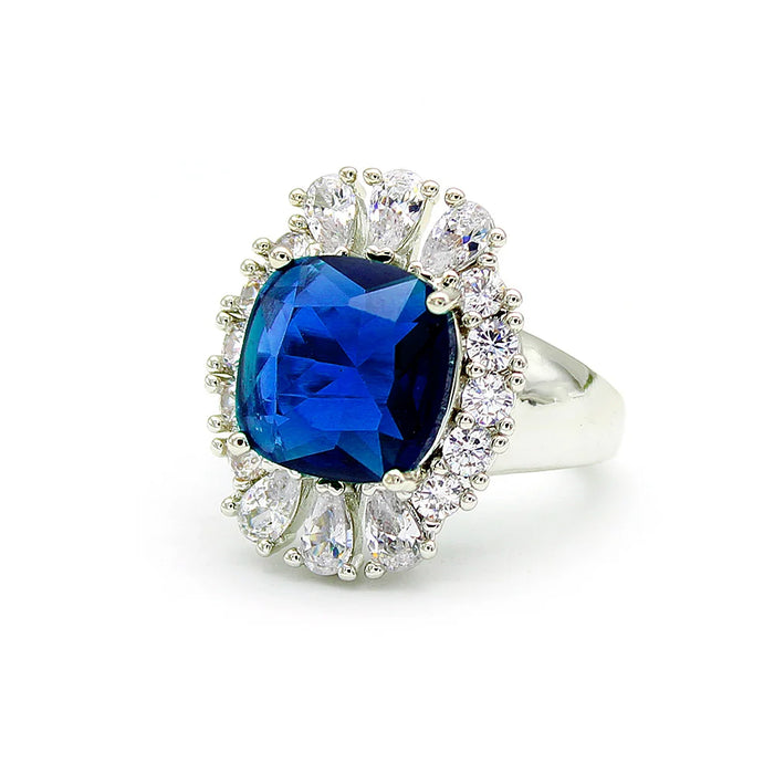 BLUE ZIRCON RING