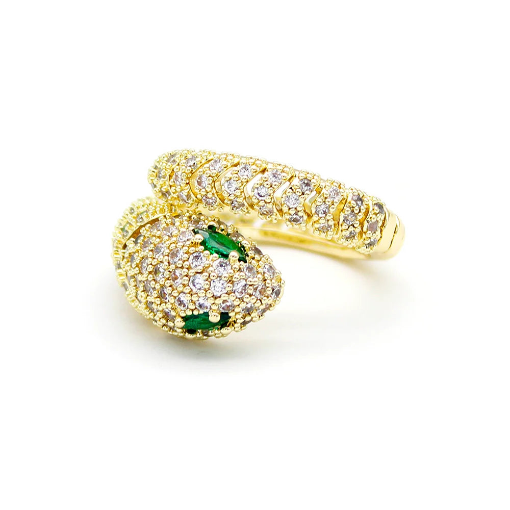 GOLD SNAKE RING