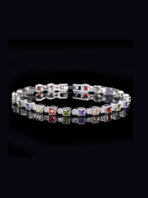 Colorful Tennis Bracelet