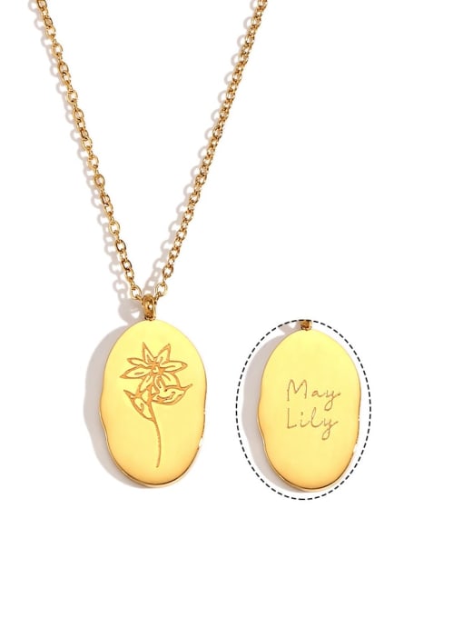 May Flower Necklace