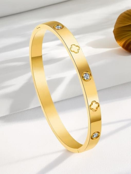Gold Band Bangle