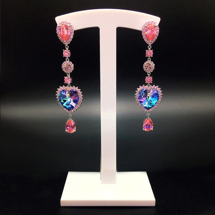 SWAROVSKI ELEMENT EARRINGS