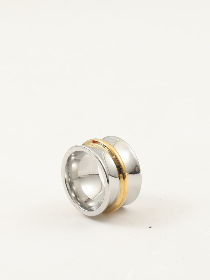 Simple Steel Band Ring
