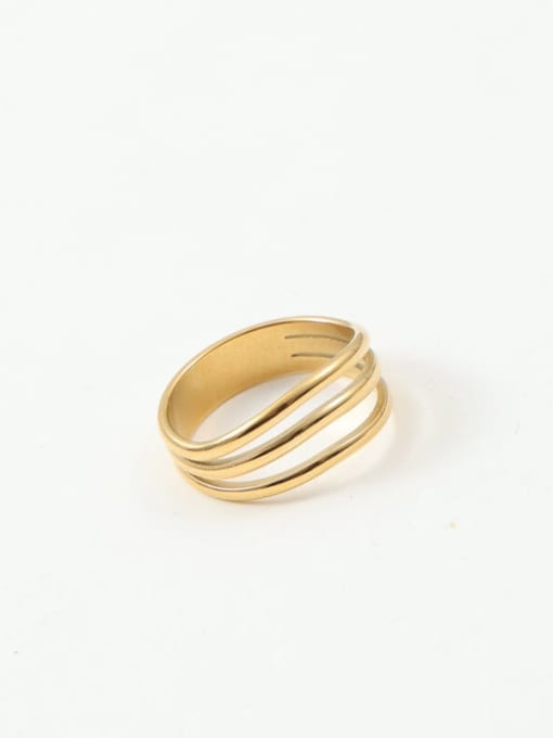 FINE GOLDEN STACKABLE RING
