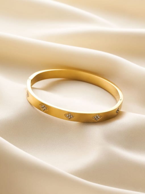Gold Band Bangle