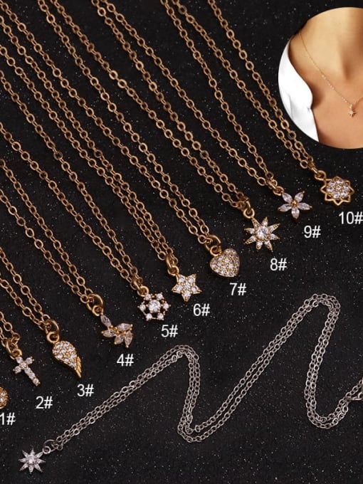 STEEL SUNFLOWER NECKLACE #8
